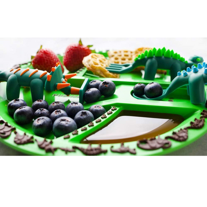 Plato y Cubiertos DinoDine™