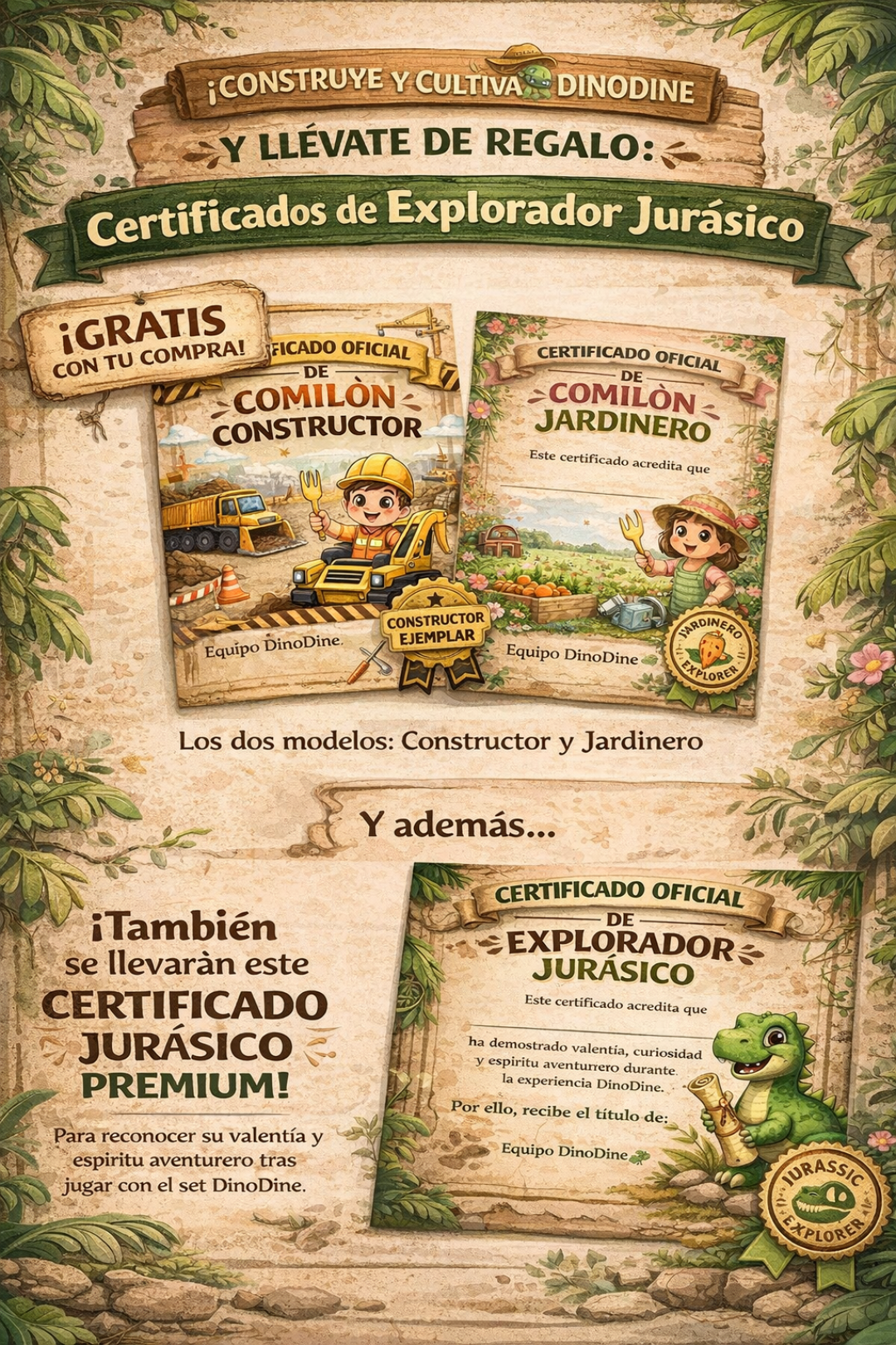 DinoDine™ • Vajillas Interactivas